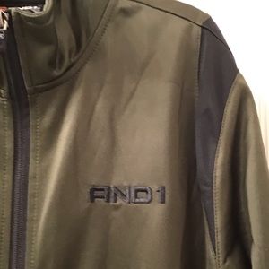 Men’s AND1 Zippered Jacket